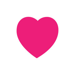 Heart pink