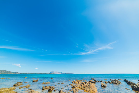 clear sky over Cala d'Ambra