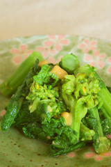 菜の花のからし和え