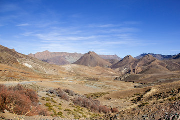 Morocco mountain road