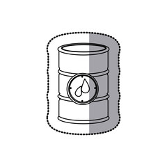 gasoline tank icon stock image, vector illustration design