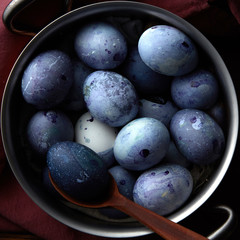 Eggs in pan