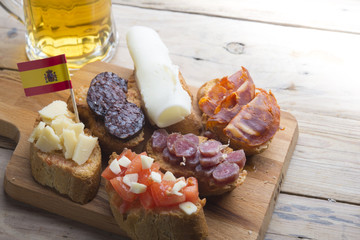 Typical food in spain