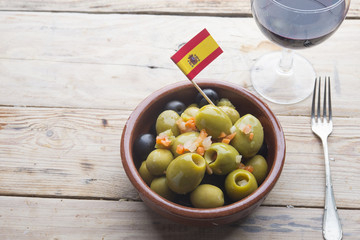 Typical food in spain