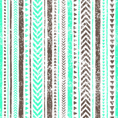 Seamless striped pattern. Summer print for your textiles. Ethnic and tribal motifs. Vertical orientation.