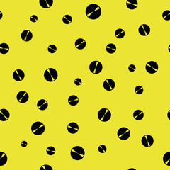 Polka dot, triangle chaotic seamless pattern 16.01