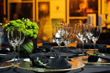 festive catering at the event