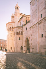 Modena, Piazza Grande and Ghirlandina Tower, Emilia Romagna, Italy