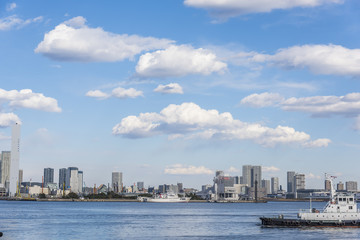 Naklejka premium 東京の都市風景