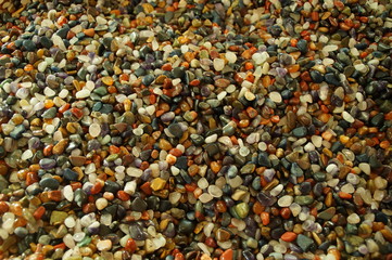 kleine bunte kieselsteine