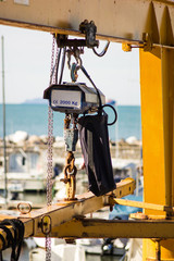 electric chain hoist with trolley