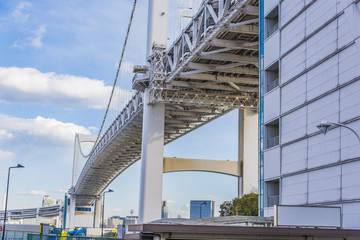 Fototapeta premium レインボーブリッジの下