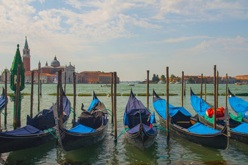 Fototapeta na wymiar Venice Gondola 3 Horizontal