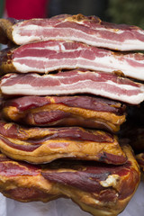 Home made smoked bacon