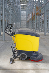 Warehouse Floor Cleaning