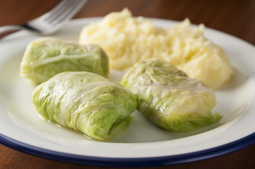 cabbage rolls with meat