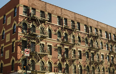 New York city. Building. Old style image