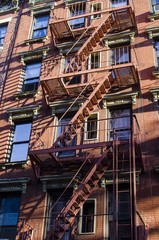 New York city. Building. Old style image