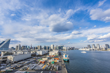 Obraz premium 東京の都市風景