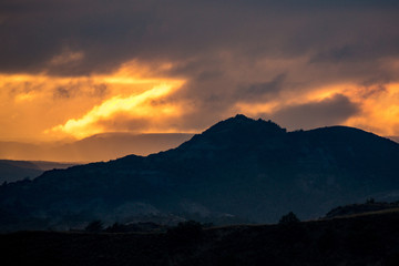 Teddy Roosevelt National Park Sunset