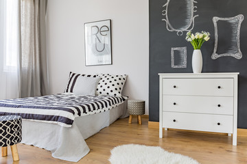 Cozy modern bedroom