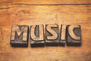 music wood vintage