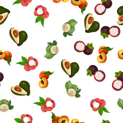 exotic tropical fruit