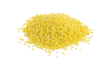 millet isolated on white background
