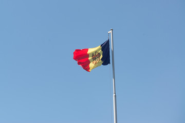 Moldovan wawing flag