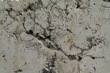 wall construct texture with crack in gray tone