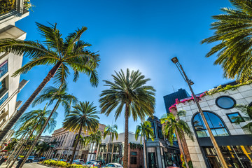 Rodeo drive in Beverly Hills