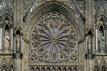 Nidarosdomen cathedral in Trondheim, Norway.