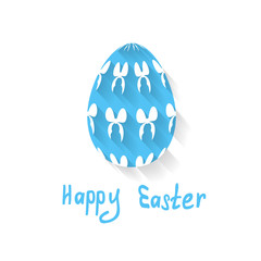 Simple Easter greeting card