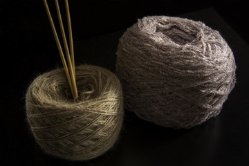 Two balls of wool