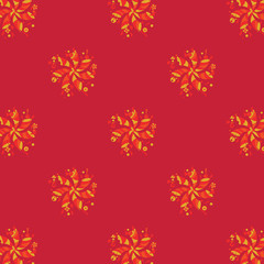 Vector vivid eastern ornament abstract hand drawn pattern .