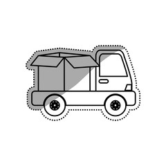 Delivery and logistic icon vector illustration graphic design