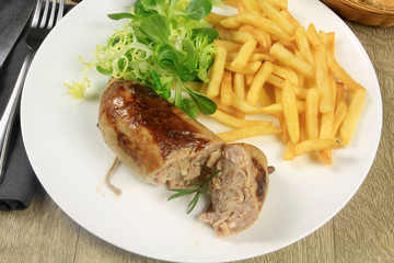 andouillettes et frites