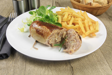 andouillettes et frites