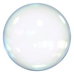 Soap Bubble Isolated