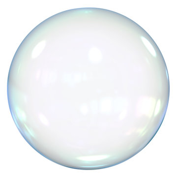 Soap Bubble Isolated