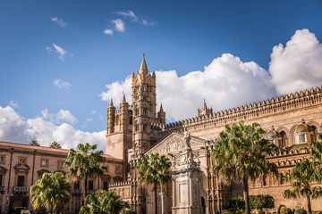 Fototapeta na wymiar Palermo Cathedral,Sicily