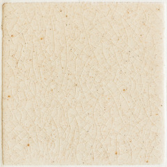 background and texture of stretch marks cracked on white cream glazed tile