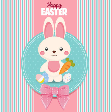 Happy Easter. Bunny.