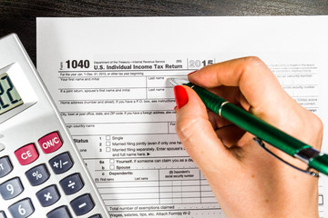 U.S. Individual income tax return. tax 1040