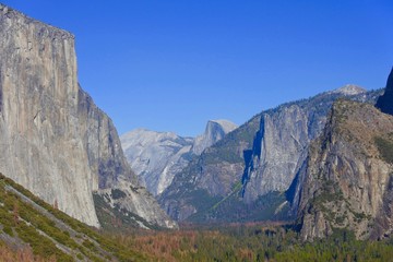 El Capitan lookout within Yosemite, California