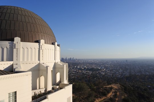 Downtown Los Angeles view from Griffith's Observatory