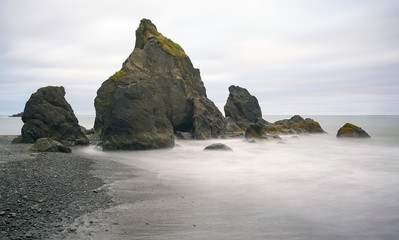 Ruby beach long exposure