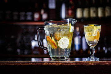 lemonade coctail drink