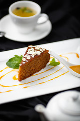 organic carrot cake