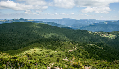 Fototapeta premium Landscape in the mountains